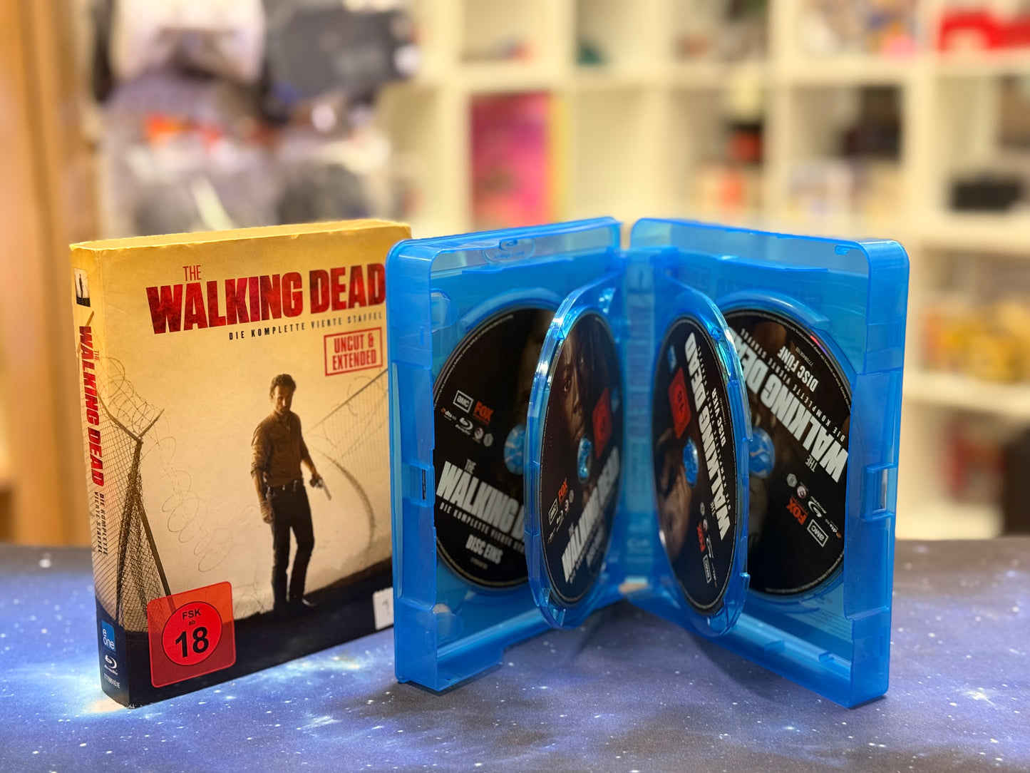 The walking Dead Die komplette vierte Staffel Blu-ray