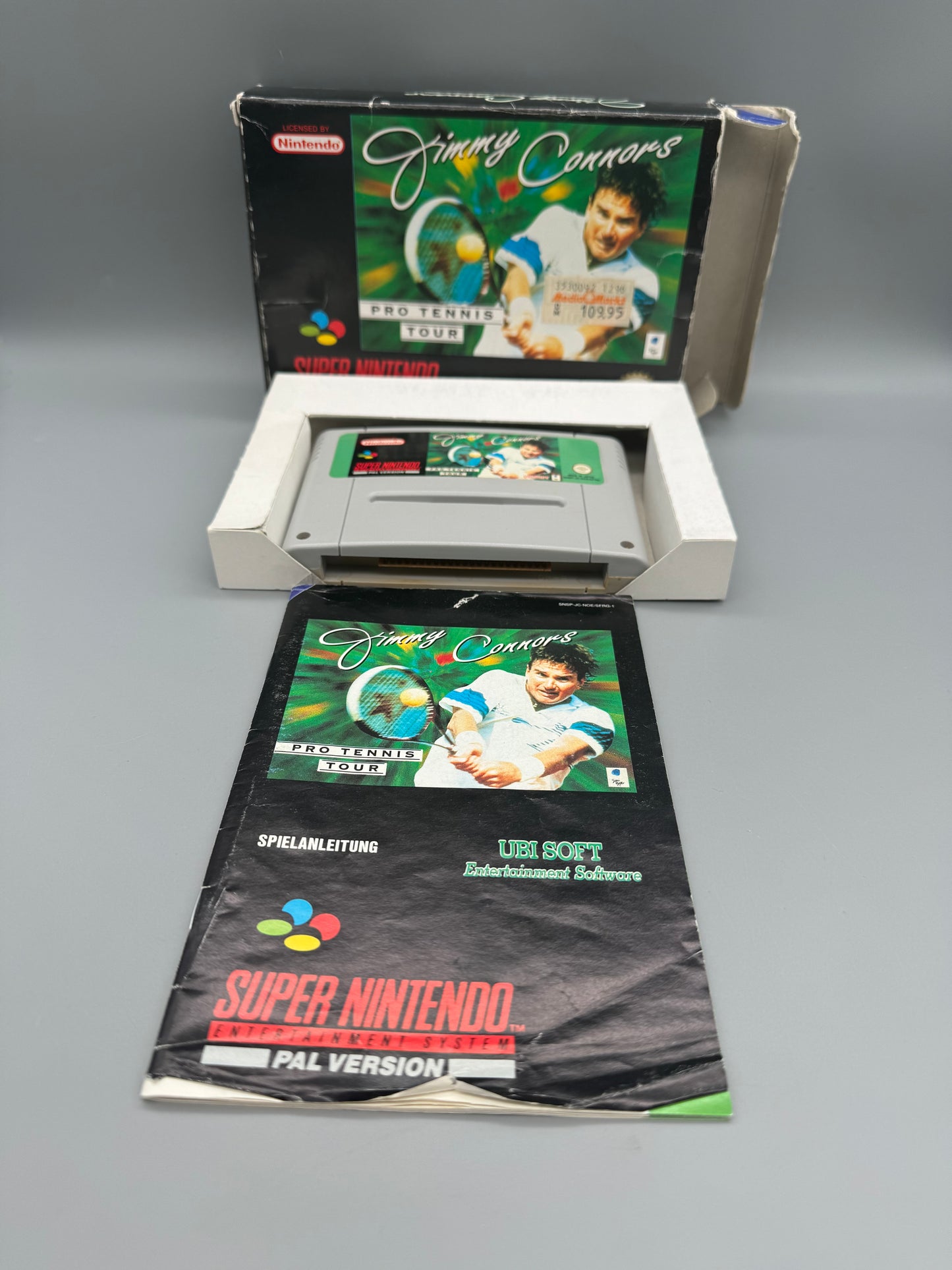 Jimmy Conners Pro Tennis Tour SNES OVP