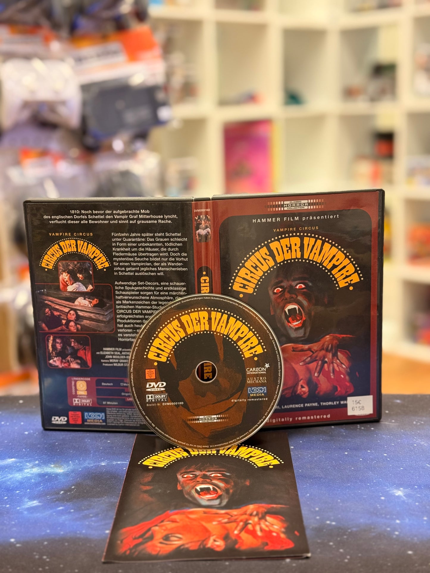 Circus der Vampire DVD
