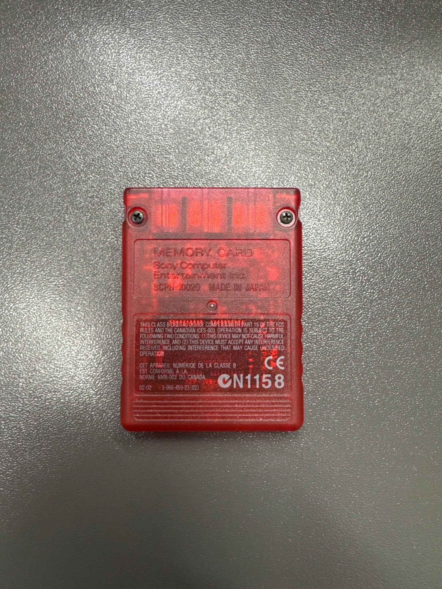 Playstation 2 Memorycard Rot