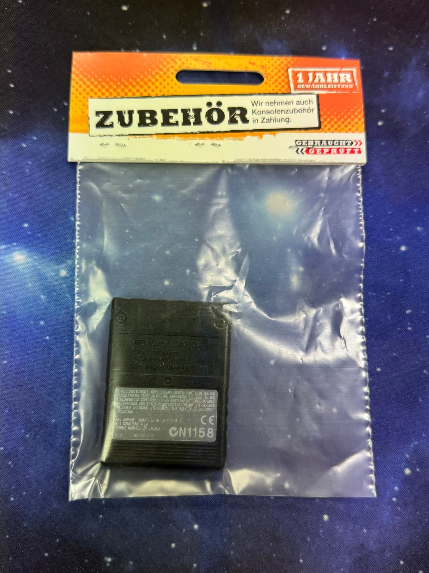 Memory card 8 MB