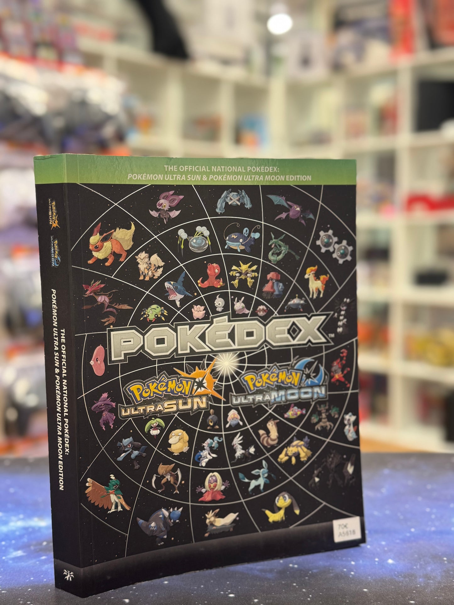 The official national Pokédex Pokémon Ultra Sun & Pokémon Ultra Moon Edition