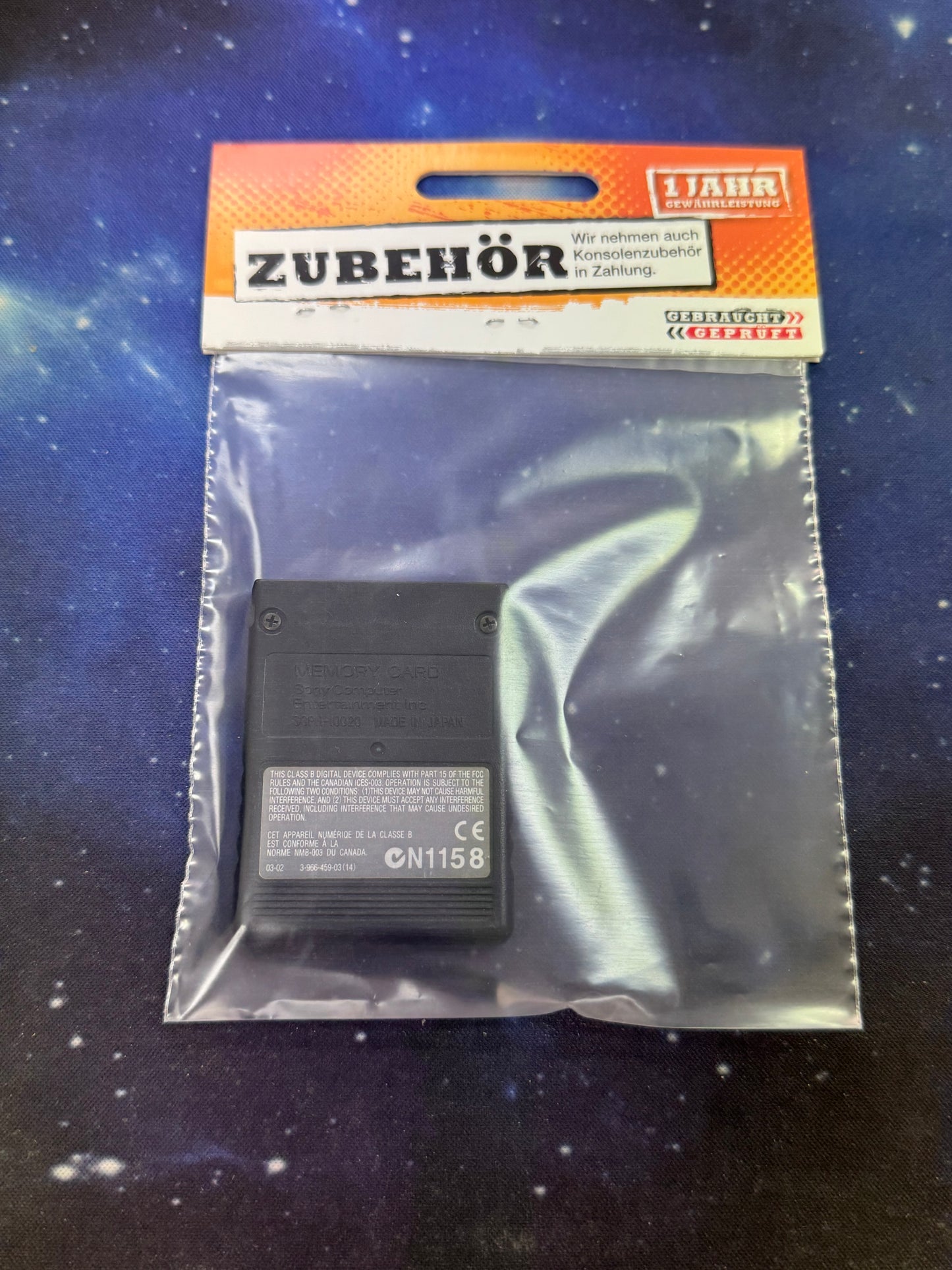 Memory card 8 MB