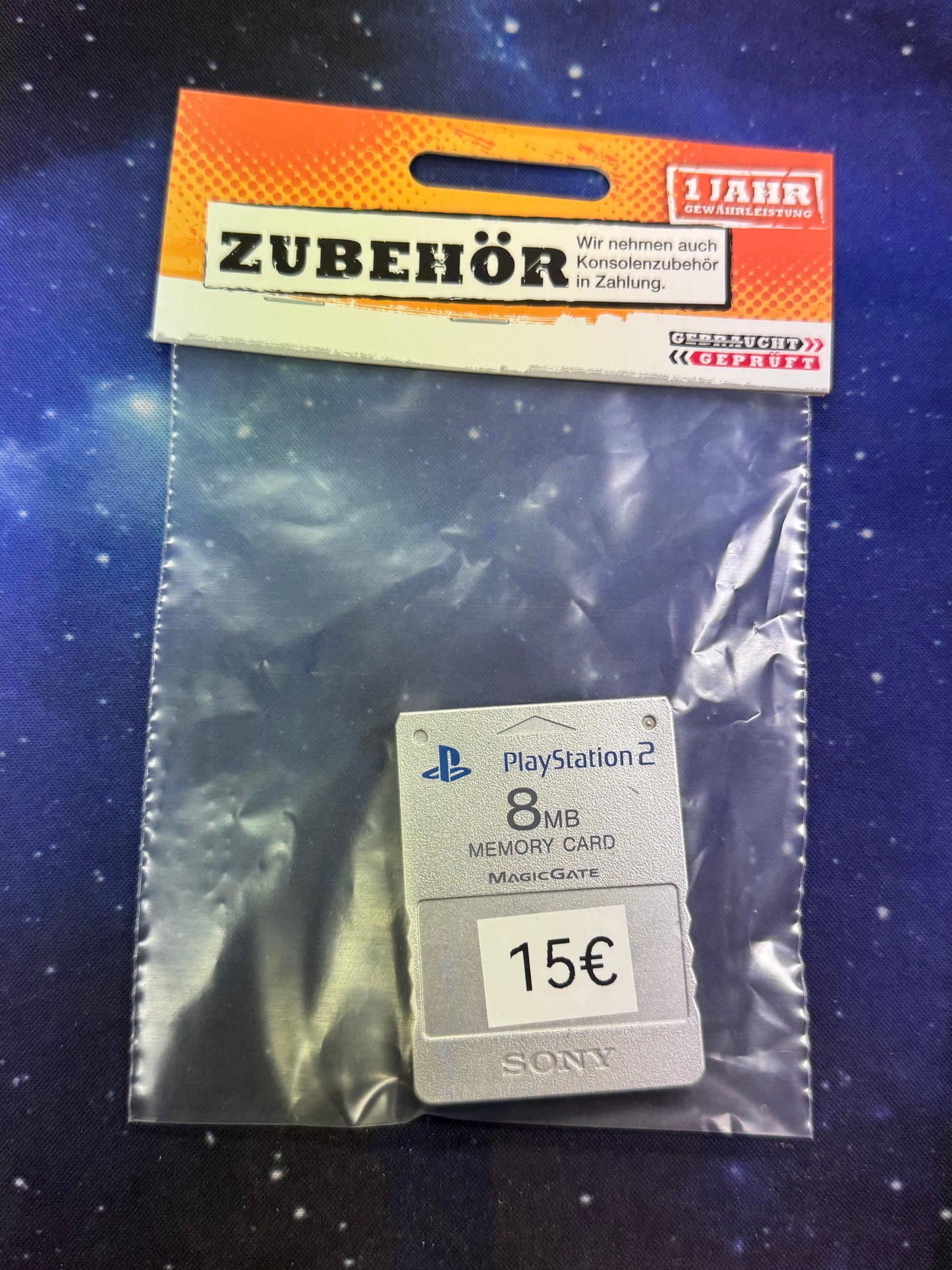Memory card 8 MB