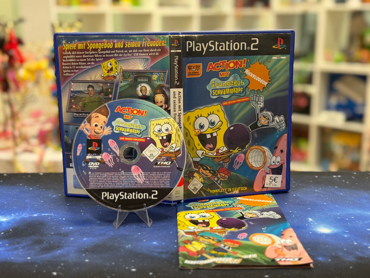 Action mit Spongebob Schwammkopf unf seinen Freunden