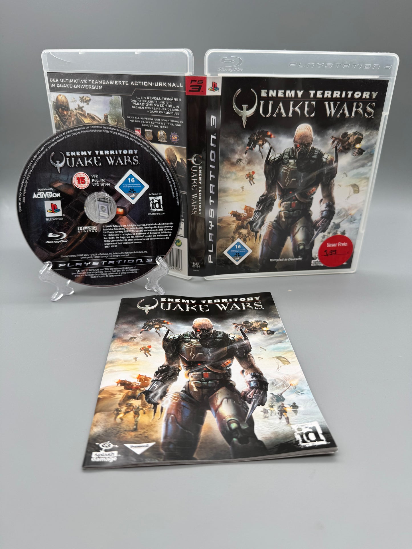 Quake War’s Enemy Territory