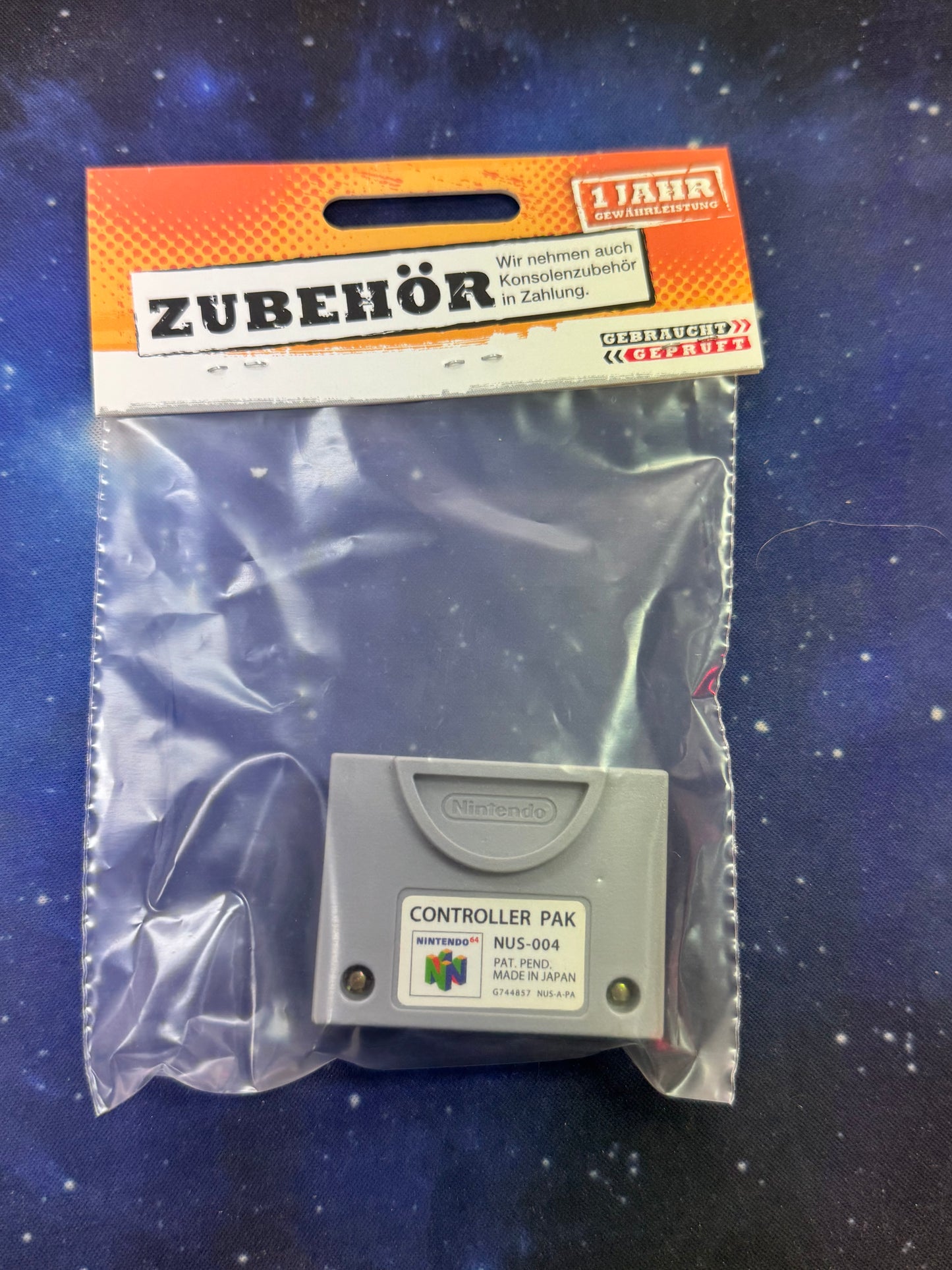 Controller pak