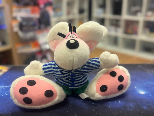 Diddl Winter grüne Hose gestreifter Pulli