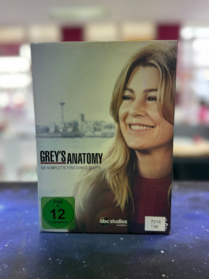 Grey‘s Anatomy die komplette Fünfzehnte Staffel DVD