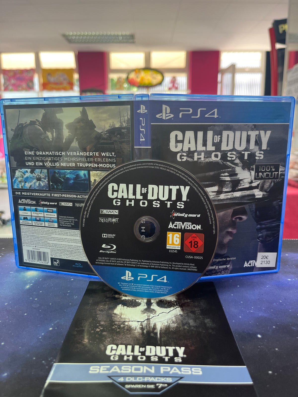 Call of Duty Ghosts 100% uncut