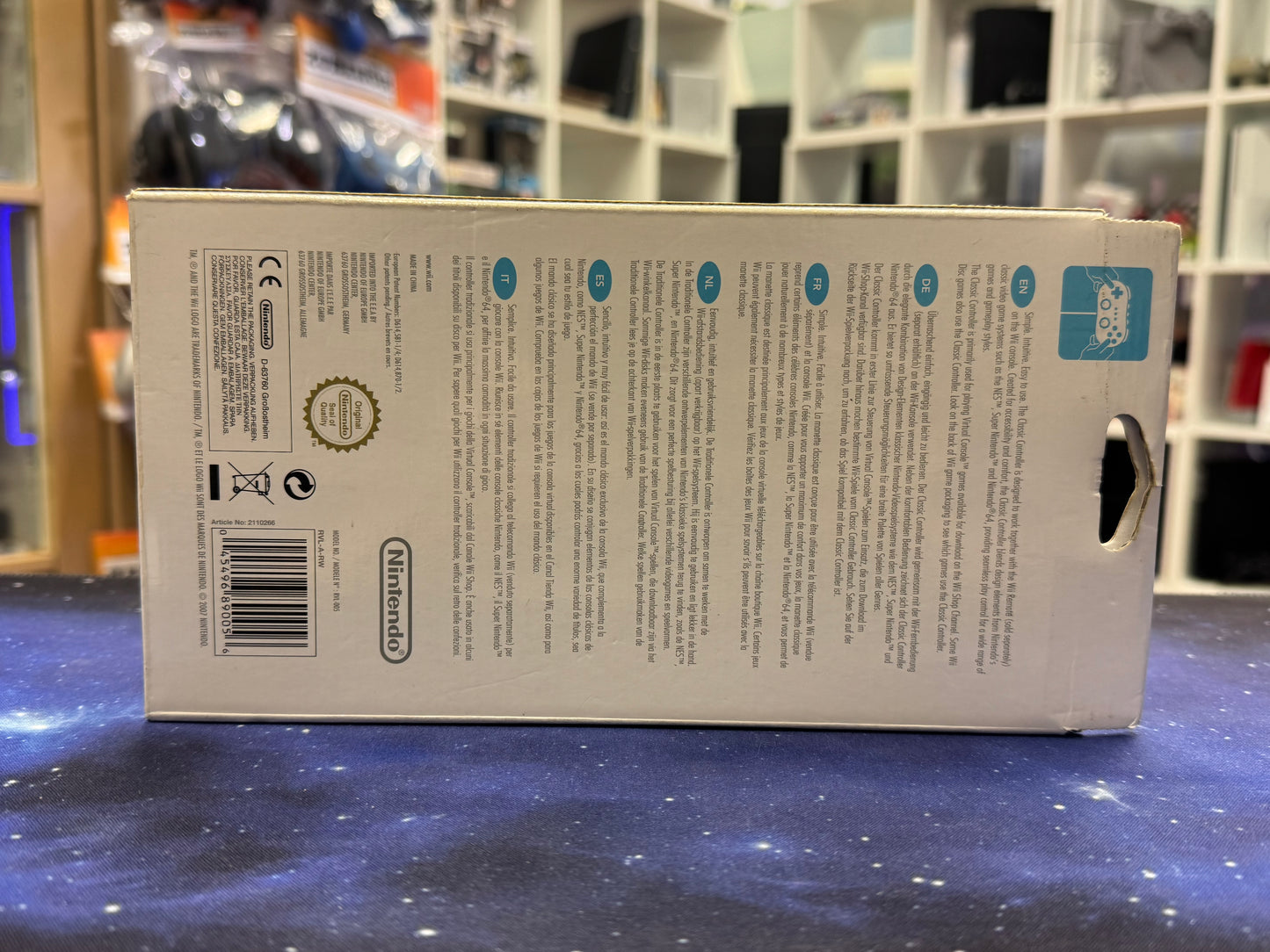 Wii Classic Controller OVP