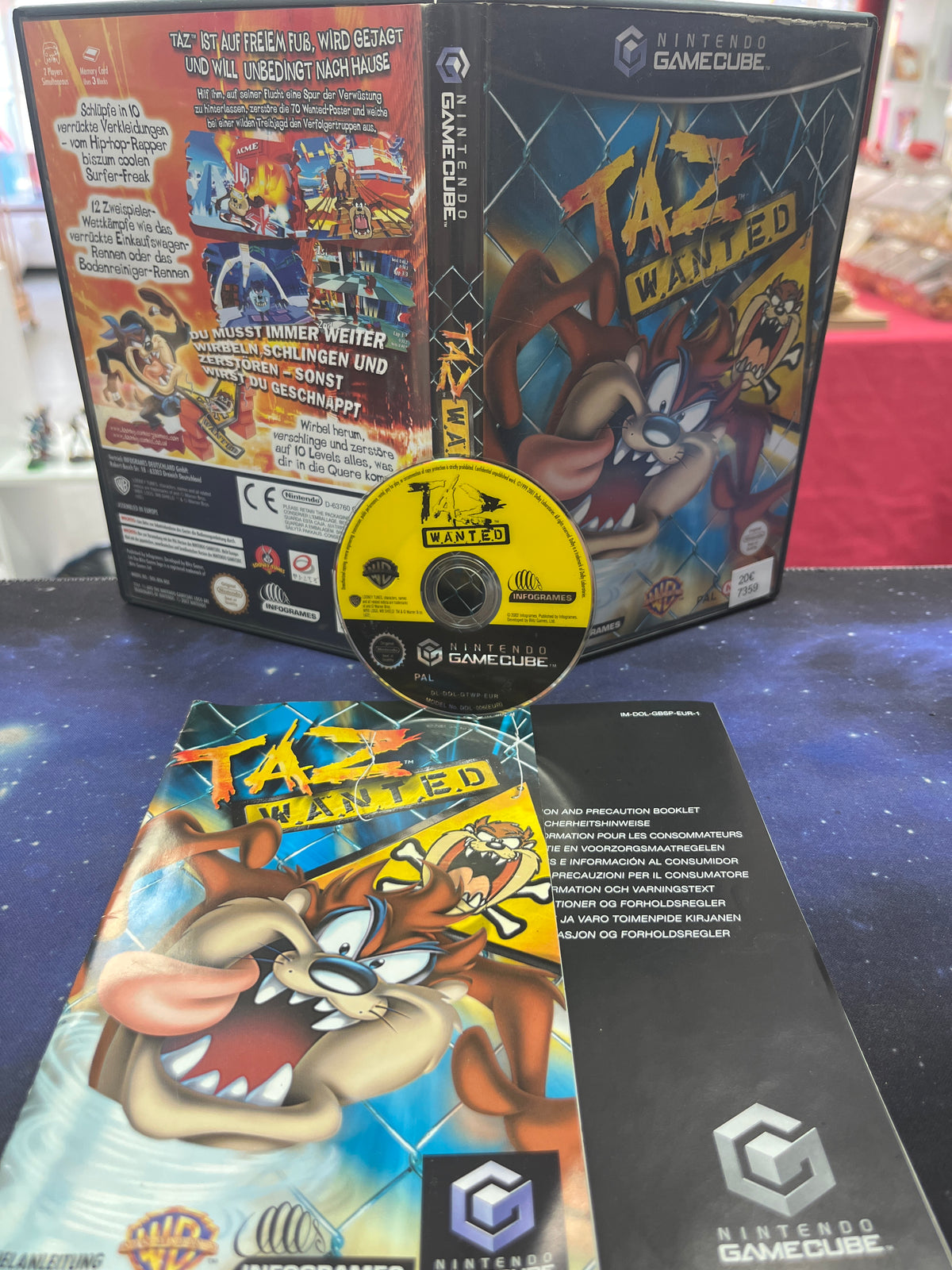 Taz Wanted