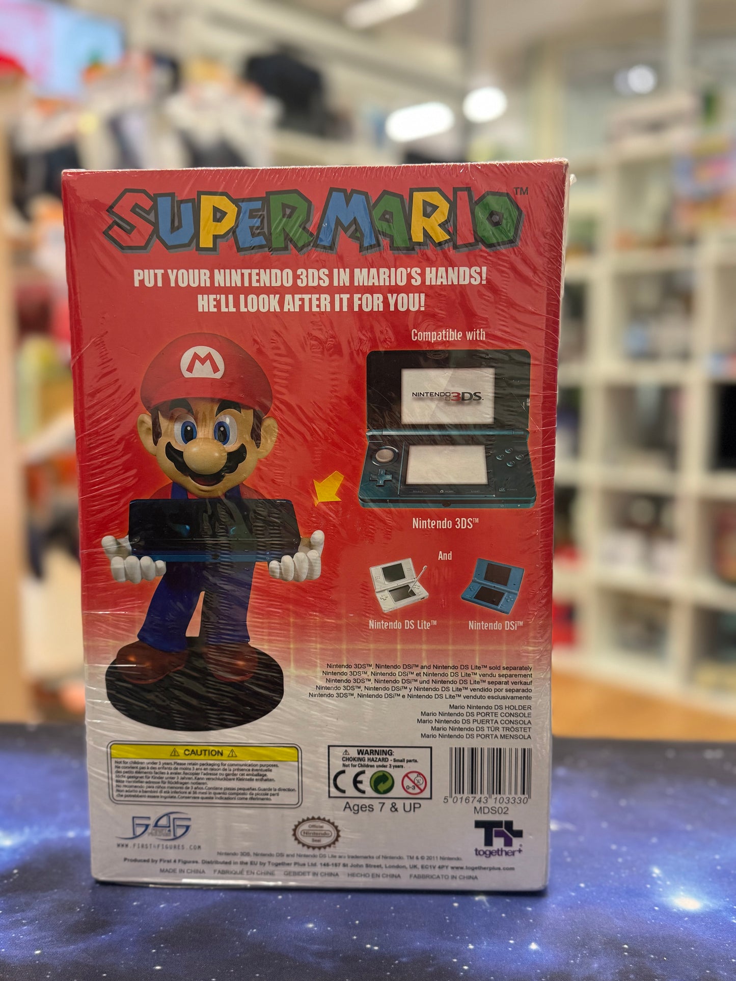 Mario Nintendo DS Holder part sealed