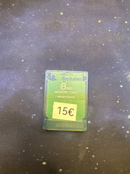 Carte mémoire Playstation 2 Rouge