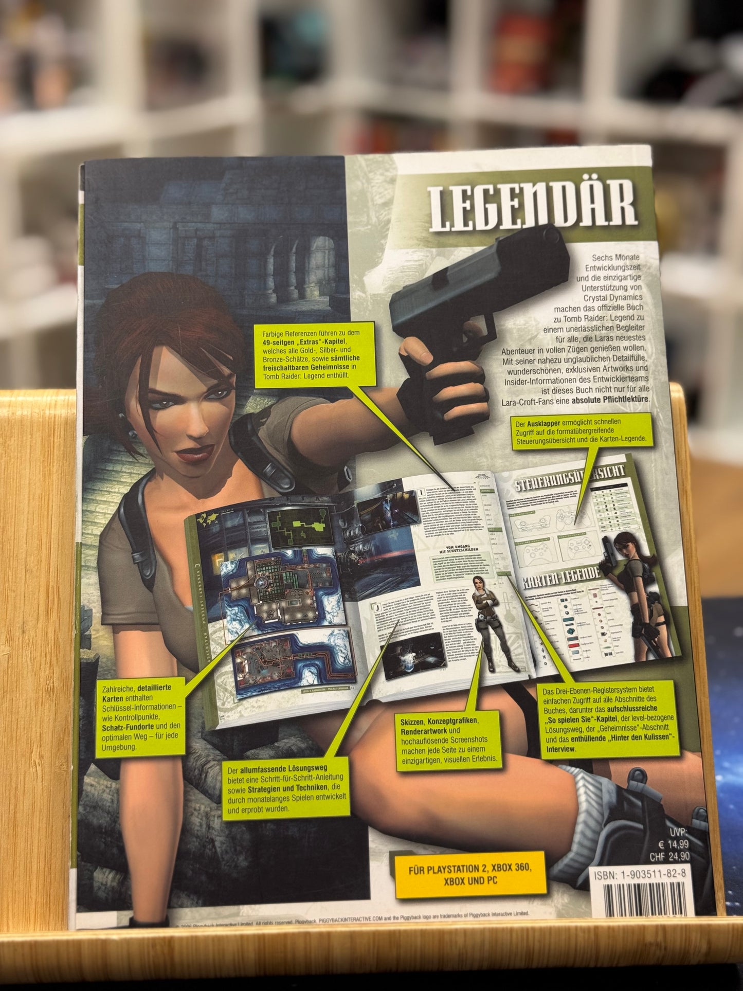 Tomb Raider Legend Lösungsbuch