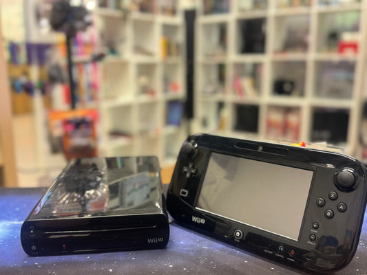 Nintendo Wii U Schwarz inkl. Zelda Breath of the Wild