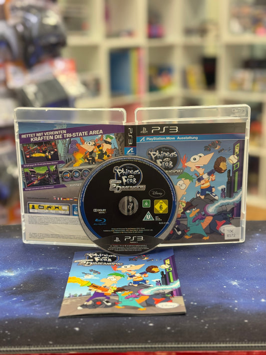 Disney Phineas und Ferb Quer durch die 2 Dimension (Move Ausstattung)