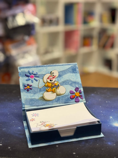 Diddl Box mit Notizzettel