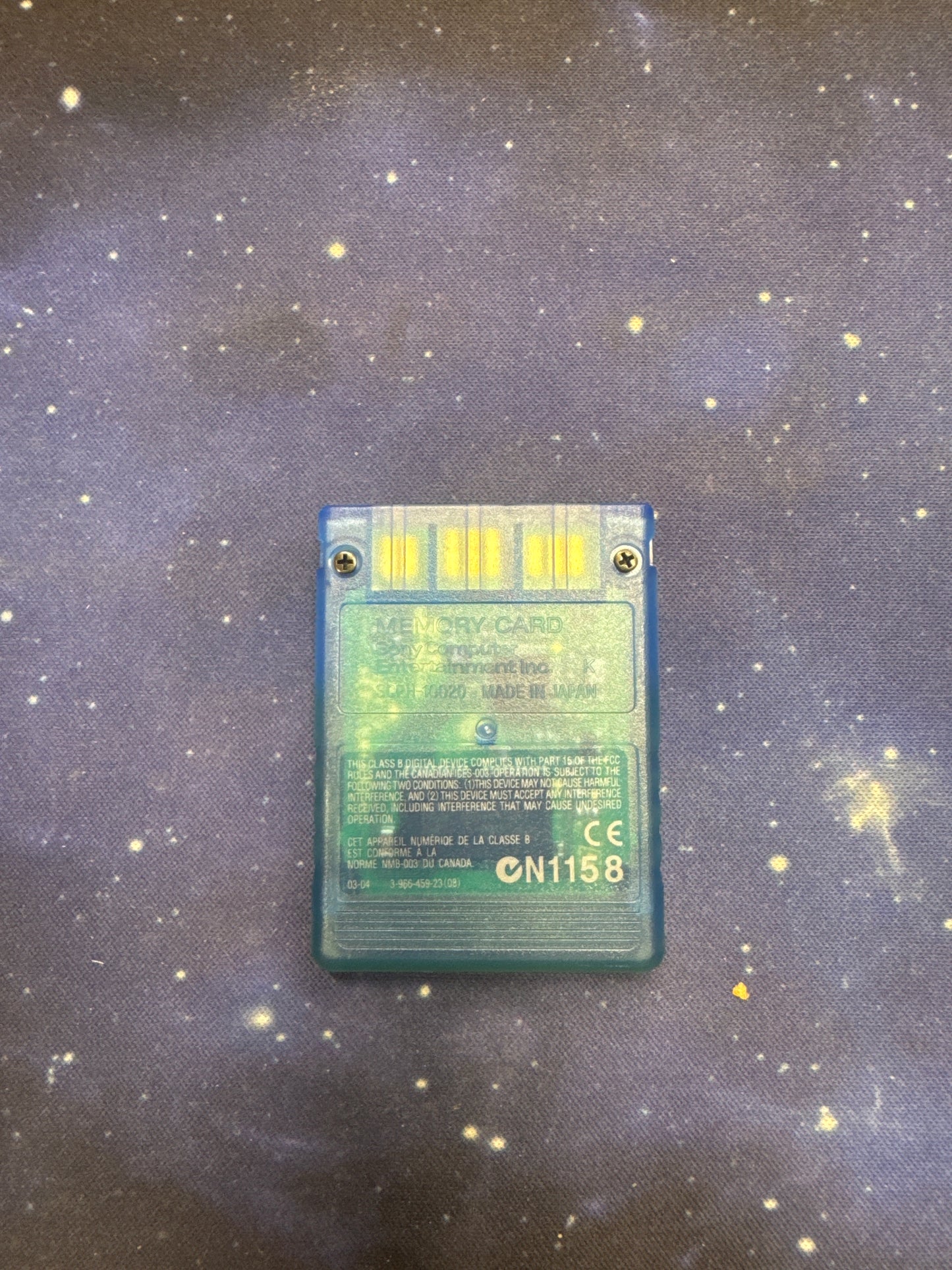 Carte mémoire Playstation 2 Rouge