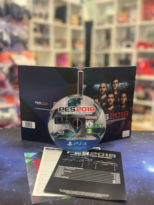 PES 2018 Steelbook