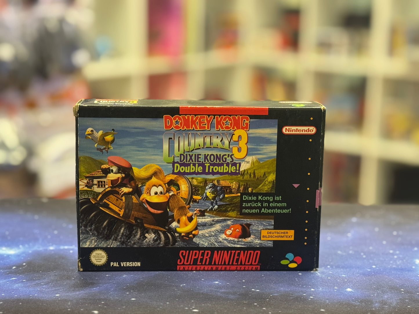 Donkey Kong Country 3 Dixie Kong‘s Double Trouble OVP mit Inlay