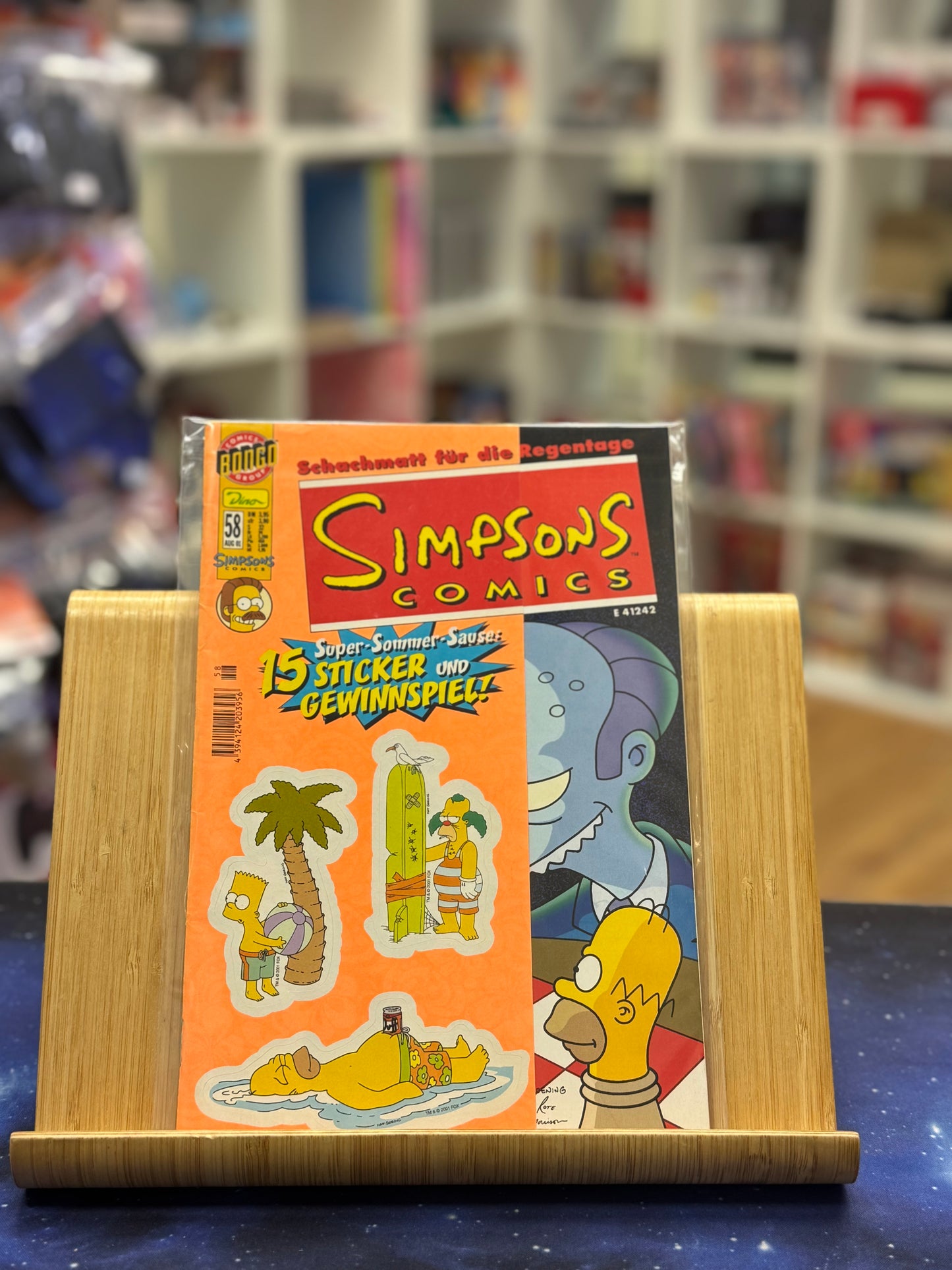 Simpsons Comics Nr. 58 August 2001