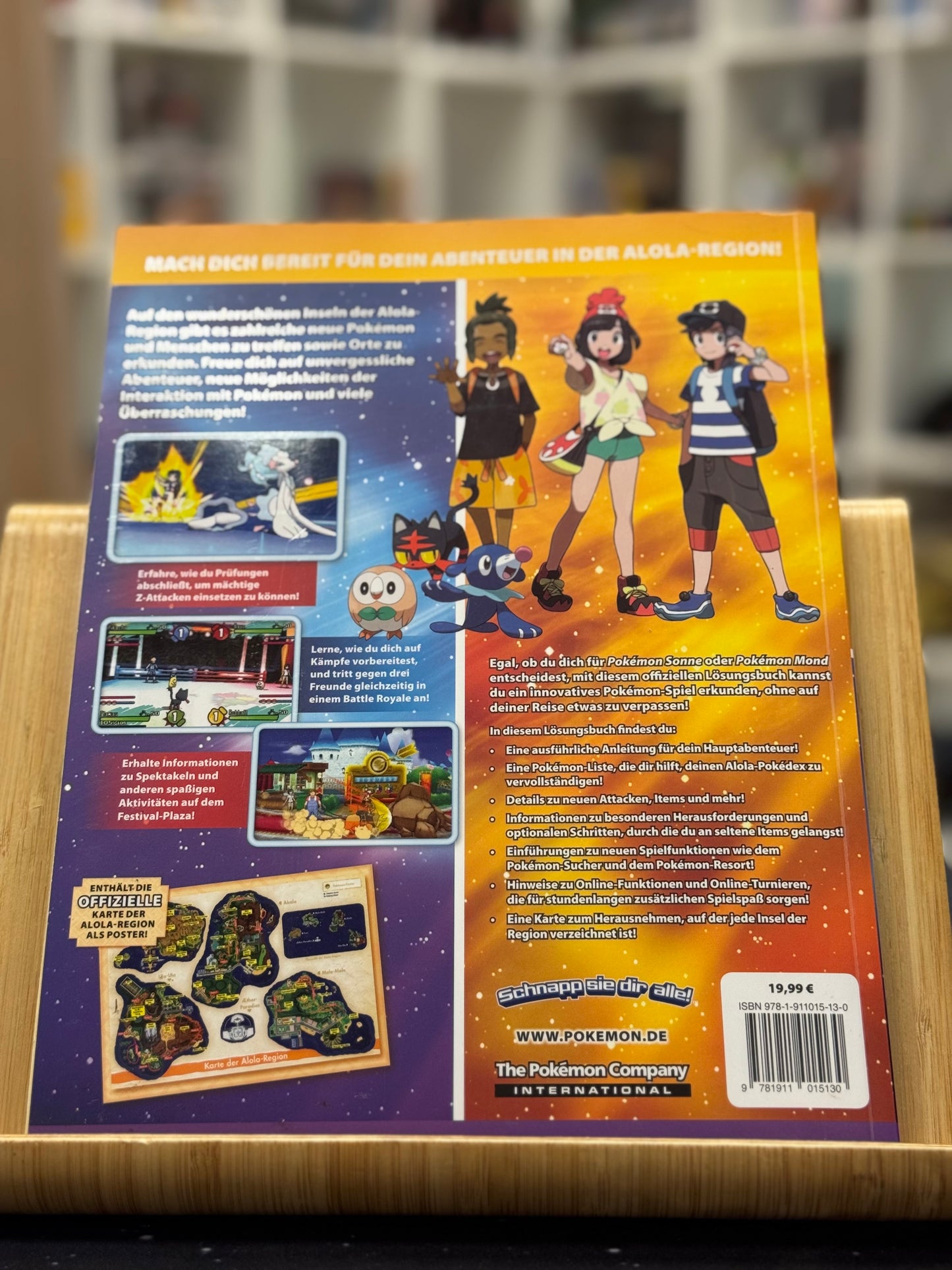 Pokémon Sonne/Mond Lösungsbuch