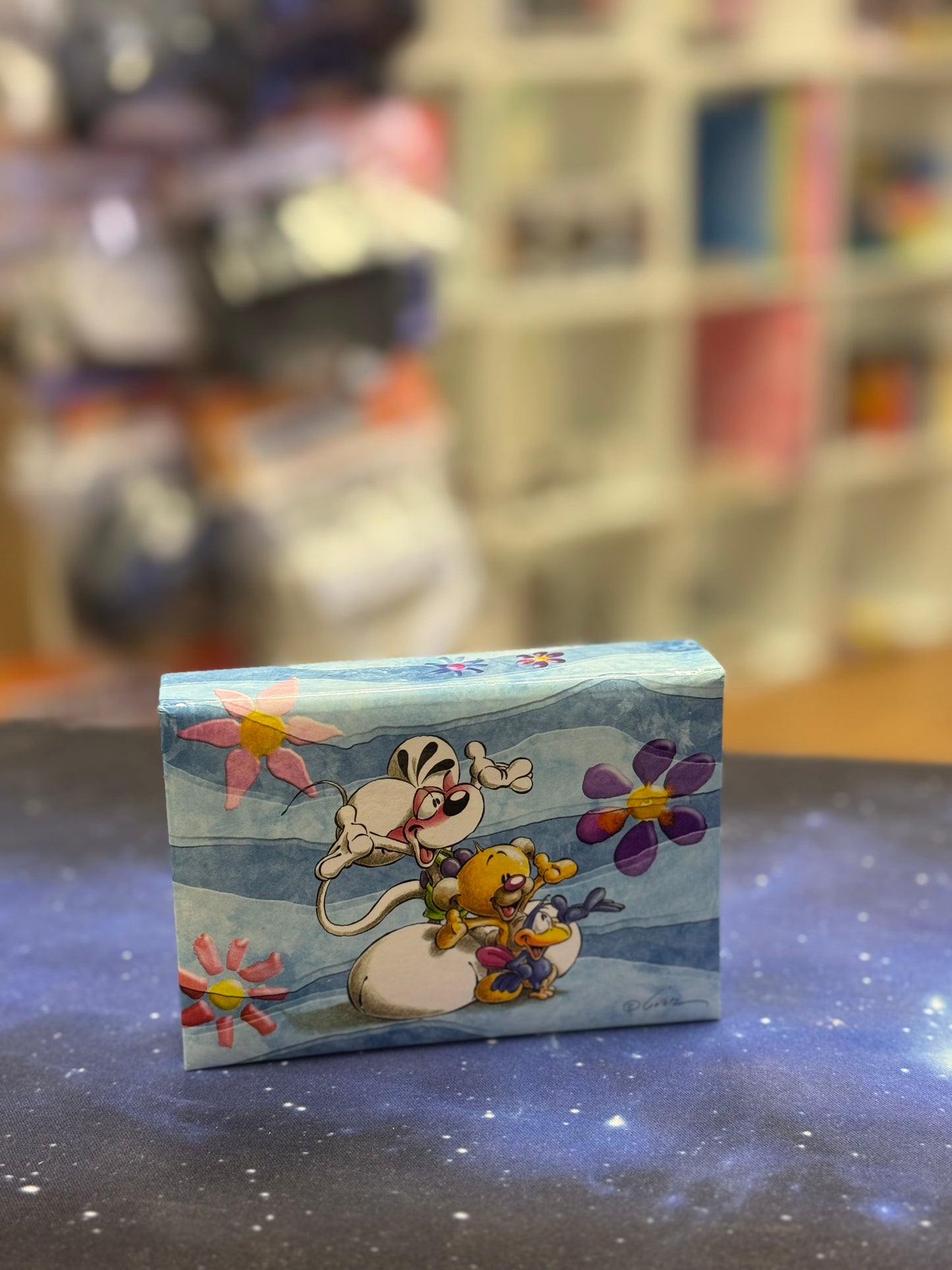 Diddl Box mit Notizzettel