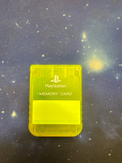 Playstation 1 Memorycard