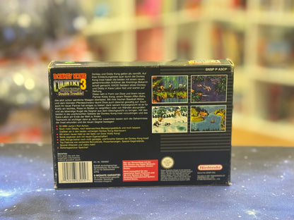 Donkey Kong Country 3 Dixie Kong‘s Double Trouble OVP mit Inlay