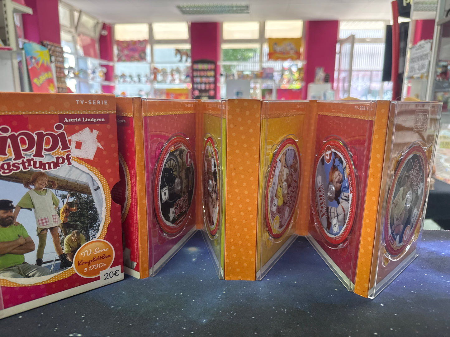 Pippi Langstrumpf TV-Serie 5 Dvd‘s