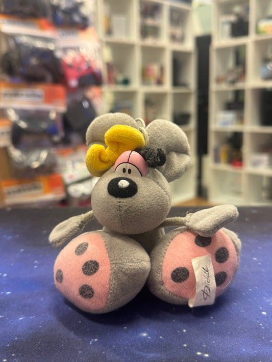 Diddl klein gelbe Schleife