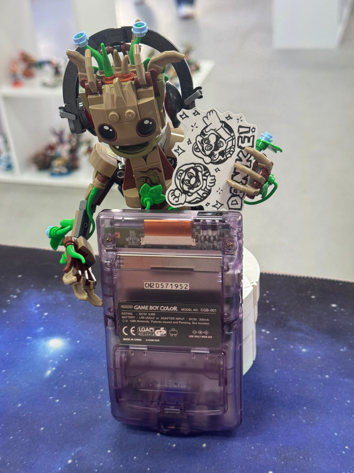 Gameboy Color Lila Transparent