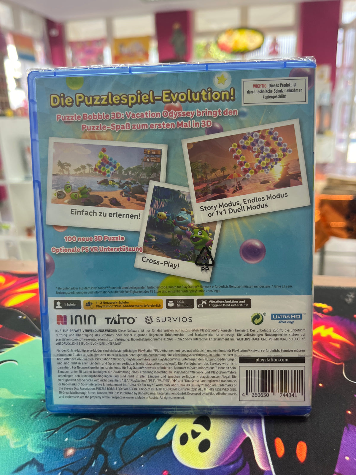 Puzzle Bobble 3D Vacation Odyssey Sealed