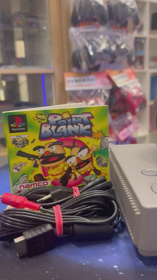 Playstation 1 mit Point Blank